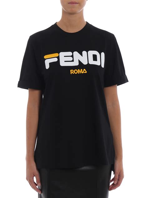 fendi t shirt fila|fendi jeans donna.